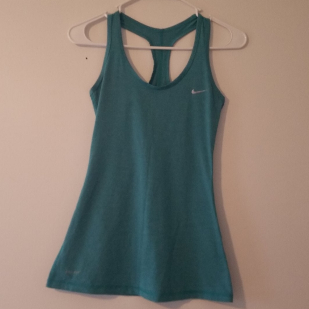 Nike Teal Racerback Tank Top